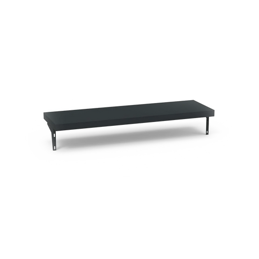 Verdant Lounge 100cm outdoor kitchen standing bar with powder-coated galvanised steel frame and matching finish, designed to create an overhanging serving area.